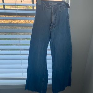ZARA WASHED MARINE JEANS, worn a handful of times, great quilty!